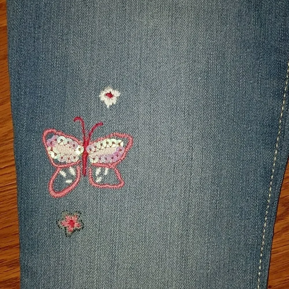 Children's Place Butterfly jeans Sz. 10 NWT